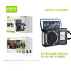 Portable Radio with Splar Panel 